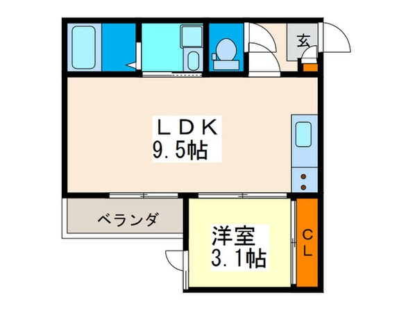 GRANDTIC　ARIETTA　１の物件間取画像